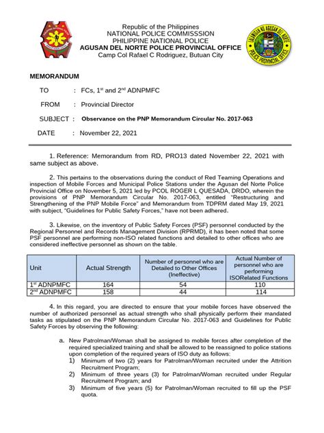 pnp rules on awol|PNP Memorandum Circular No. 2017.